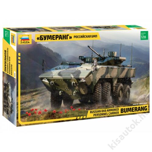 Zvezda 1:35 Bumerang Russian 8x8 Armored Personnel Carrier