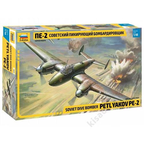 Zvezda 1:48 Soviet Dive Bomber Petlyakov PE-2