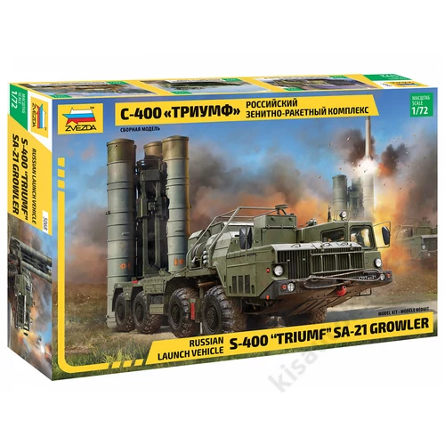 Zvezda 1:72 S-400 "Triumf" SA-21 Growler Russian Launch Vehicle