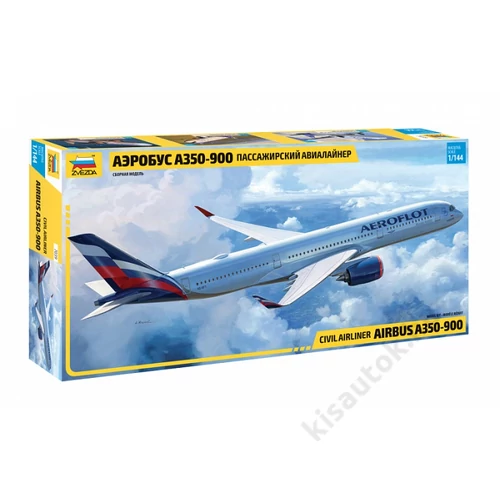 Zvezda 1:144 Airbus A350-900 Civil Airliner