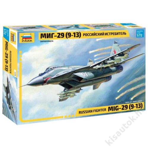 Zvezda 1:72 MiG-29 (9-13) Russian Fighter