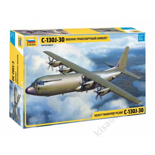 Zvezda 1:72 Heavy Transport Plane C-130 J-30