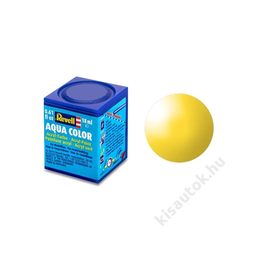 REV-36112 Revell Aqua 012 Sárga RAL 1018 fényes vízbázisú makett festék