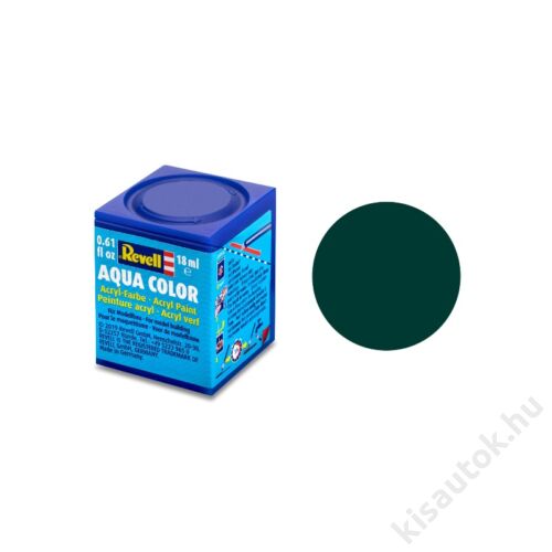 Revell Aqua 040 Fekete-zöld matt vízbázisú makett festék