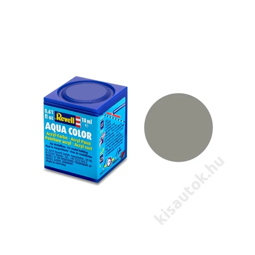 REV-36175 Revell Aqua 075 Kavicsszürke RAL 7030 matt vízbázisú makett festék
