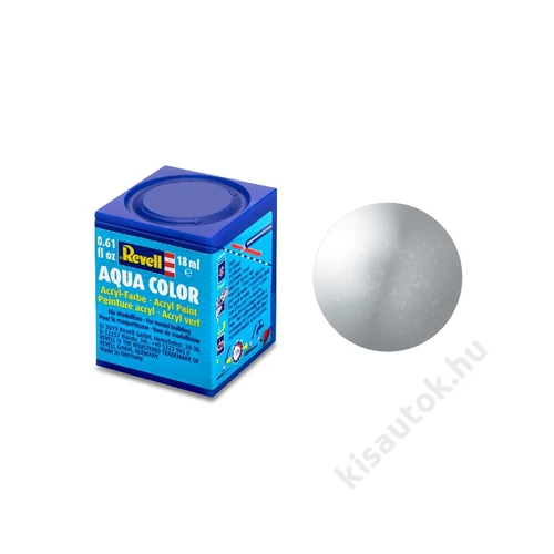 REV-36190 Revell Aqua 090 Ezüst fémes vízbázisú makett festék