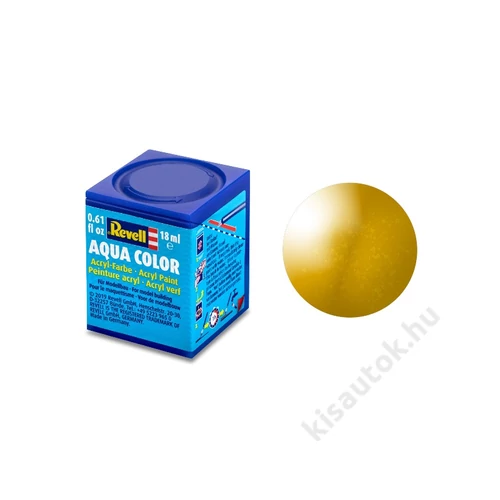 REV-36192 Revell Aqua 092 Sárgaréz fémes vízbázisú makett festék