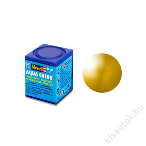 Revell Aqua 092 Sárgaréz fémes vízbázisú makett festék