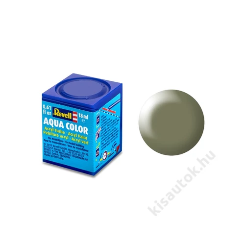 REV-36362 Revell Aqua 362 Nádzöld RAL 6013 selyemmatt vízbázisú makett festék