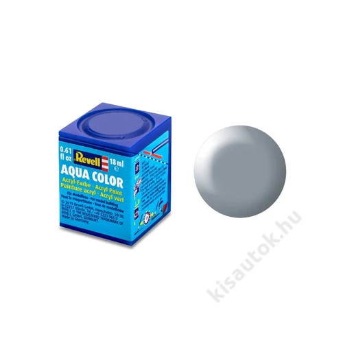 REV-36374 Revell Aqua 374 Szürke RAL 7001 selyemmatt vízbázisú makett festék