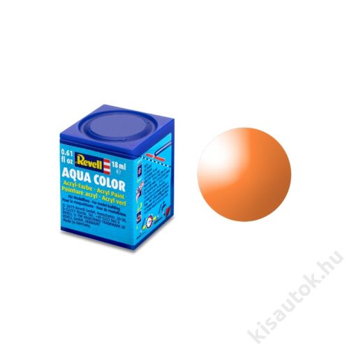 Revell Aqua 730 Narancs átlátszó vízbázisú makett festék