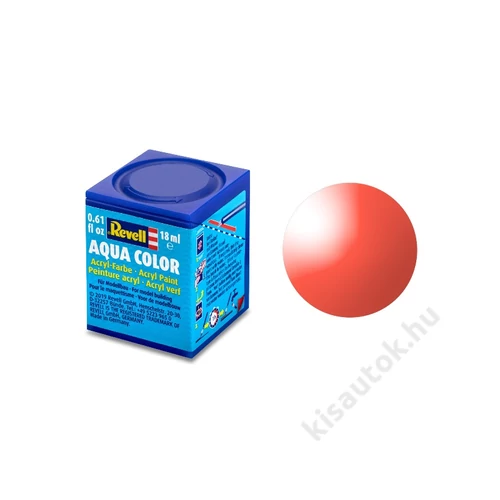 REV-36731 Revell Aqua 731 Vörös átlátszó vízbázisú makett festék