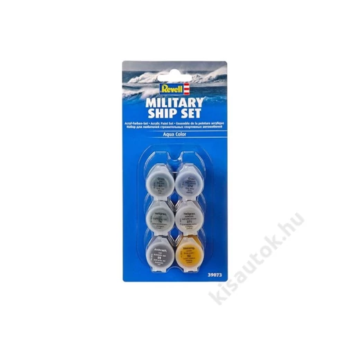 Revell Aqua Military Ship vízbázisú makett festékszett