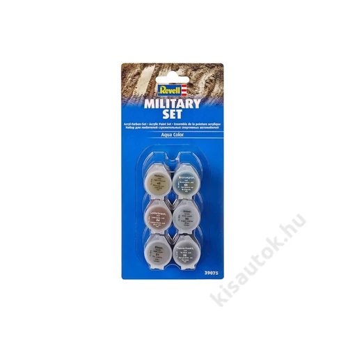 Revell Aqua Military vízbázisú makett festékszett