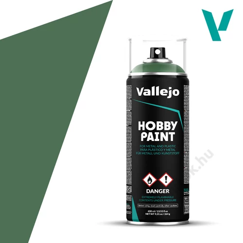 Vallejo 28028 Betegzöld alapozó festékspray 400ml
