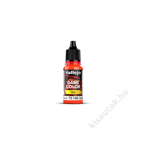 102 - Game Color - Fluorescent Orange 18 ml