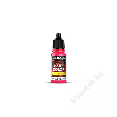 103 - Game Color - Fluorescent Red 18 ml