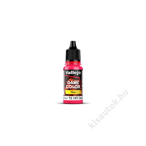 103 - Game Color - Fluorescent Red 18 ml