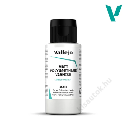 26651 Auxiliary - Polyurethane Matt Varnish 60 ml.
