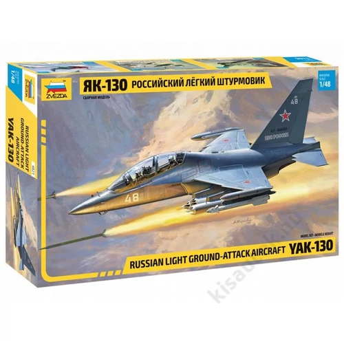 Zvezda 1:48 Russian Light Ground-Attack Aircraft Yak-130