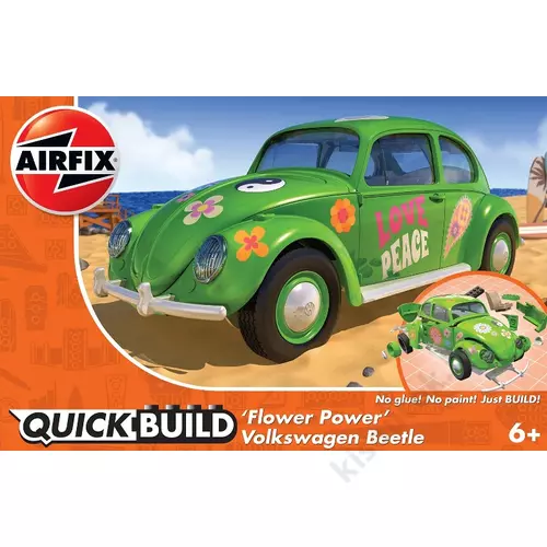 Airfix QUICKBUILD Volkswagen Beetle Flower Power
