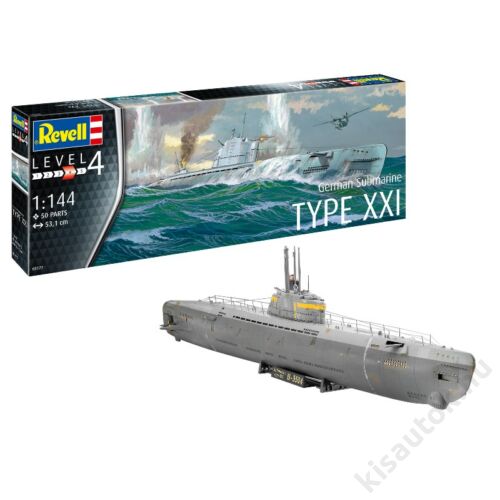 Revell 1:144 German Submarine Type XXI