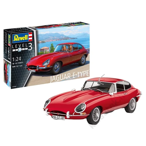 REV-7668 Revell 1:24 Jaguar E-Type makett autó