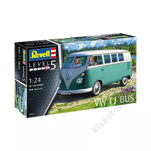 Revell 1:24 VW T1 Bus autó makett