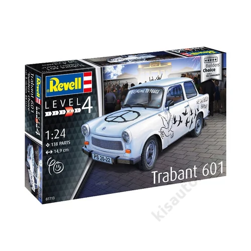 REV-7713 Revell 1:24 Trabant 601S Builder's Choice