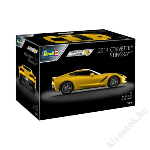 Revell 1:25 2014 Corvette Stingray Easy-Click Promotion Box