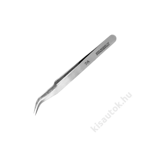 Modelcraft Extra Fine ívelt rozsdamentes acél csipesz (115 mm)