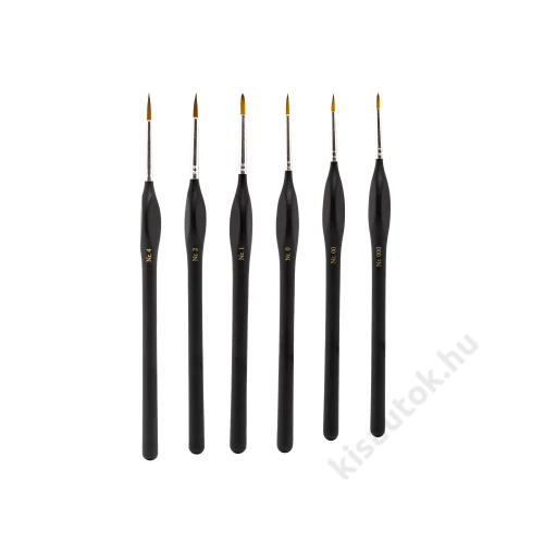 Modelcraft Fine Quality szintetikus ecsetkészlet x6