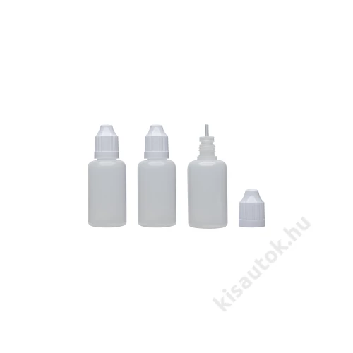 MUanyag 3 darab cseppentos palack 30ml-es