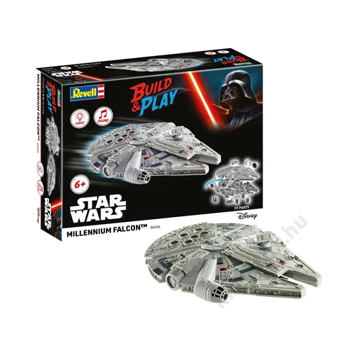 REV-6566 Revell 1:164 Millennium Falcon (Light/Sound): Build & Play