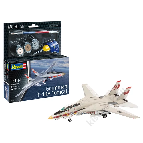 REV-63782 Revell 1:144 Grumman F-14A Tomcat makett szett kiegészítokkel