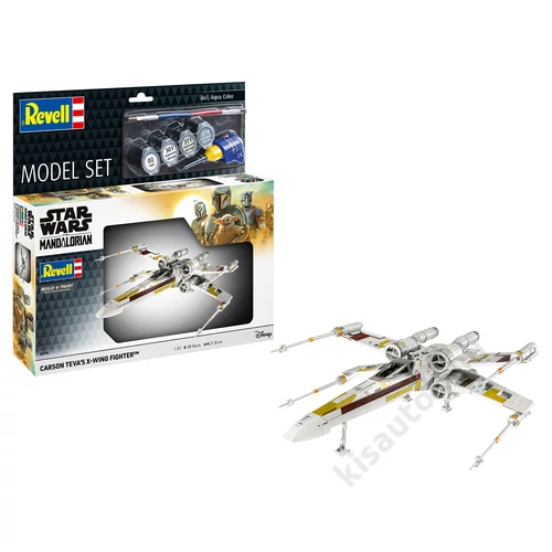 REV-66790 Revell 1:57 Carson Tevas X-Wing: The Mandalorian star wars makett szett kiegészitökkel
