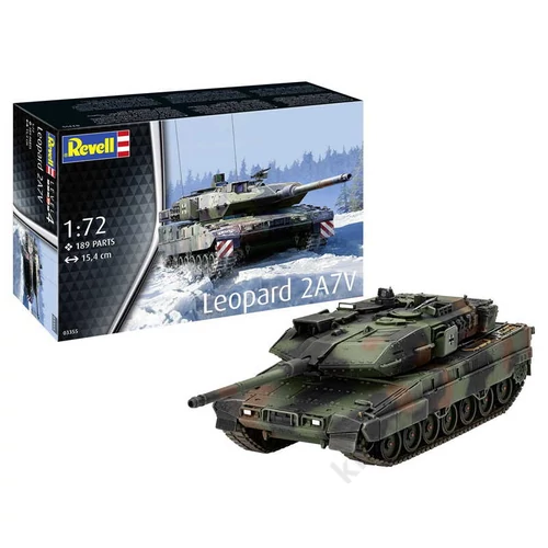 REV-3355 Revell 1:72 Leopard 2A7V tank makett