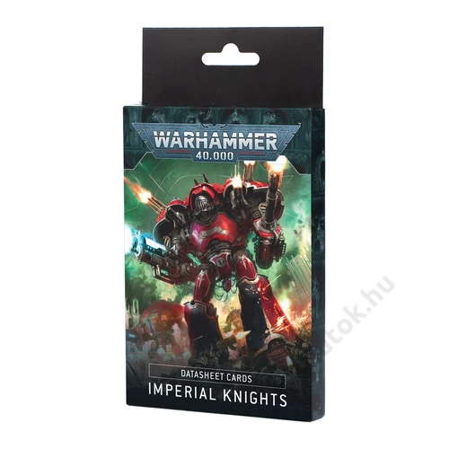 DATASHEET CARDS: IMPERIAL KNIGHTS (ENG)