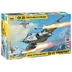 Zvezda 1:48 SU-25 &quot;Frogfoot&quot; Soviet Attack Aircraft repülő makett